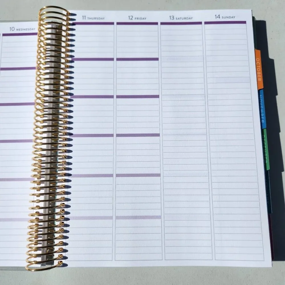 NEW Lakers Academic School Planner Calendar Organizer 2025-2026 Weekly Monthly T